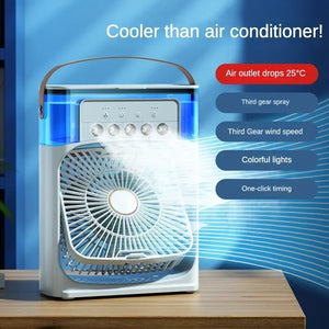 Portable Air Conditioning Fan (Black)