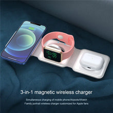 Load image into Gallery viewer, Apple MagSafe 3 in 1 Wireless Charger
